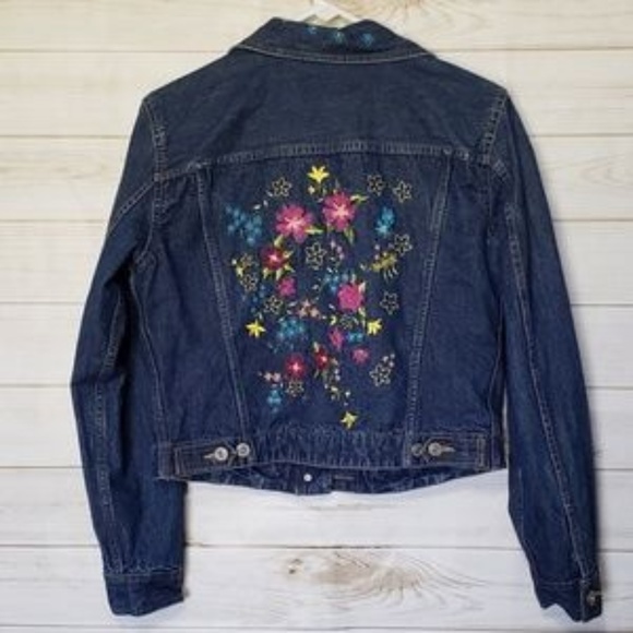 Vintage Liz Claiborne Jean Jacket - Picture 2 of 8